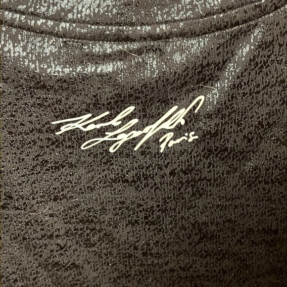 Karl Lagerfeld Paris womens tank blouse XS black event evening cotton casual NWT - Picture 12 of 14